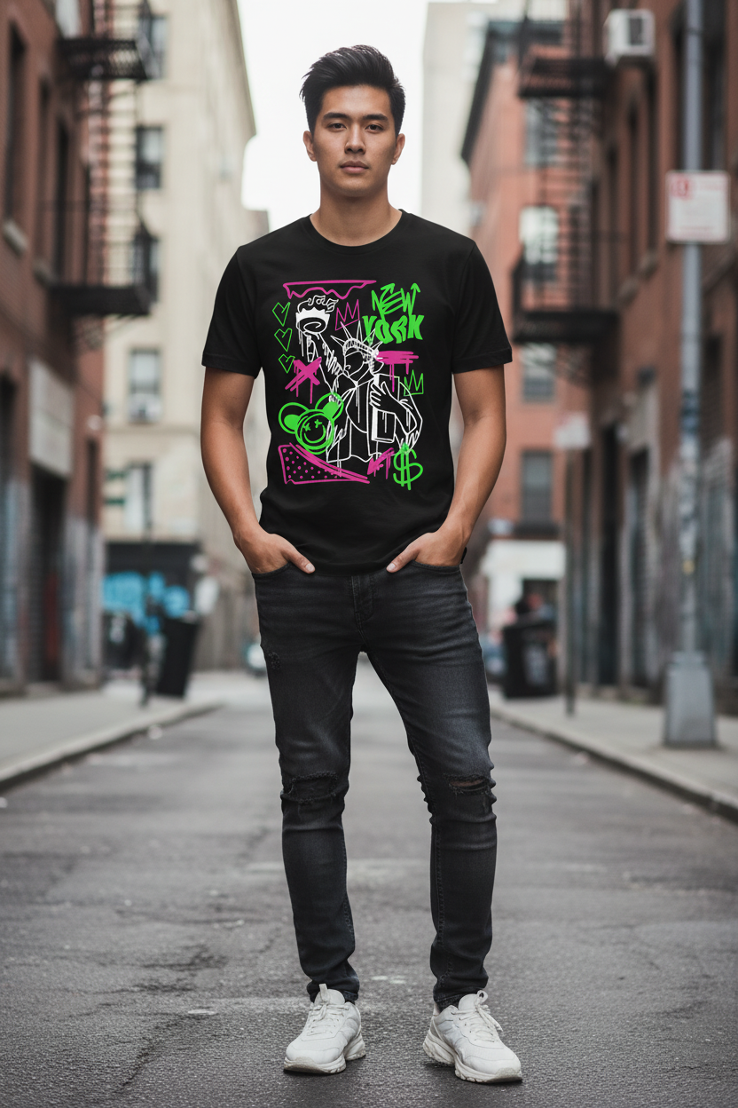 Men's Graphic Tees & Streetwear