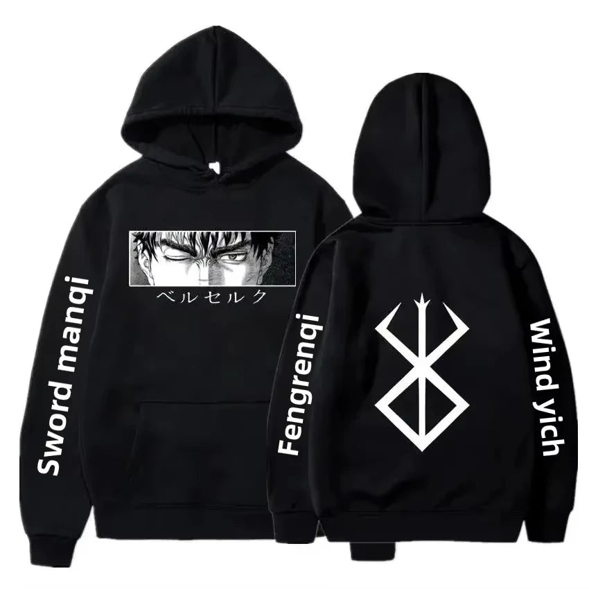 The Latest Men's Sweatshirt From 2025, Featuring Anime, Comfort, Breathability and High Quality, Is A Must-have for Festivals