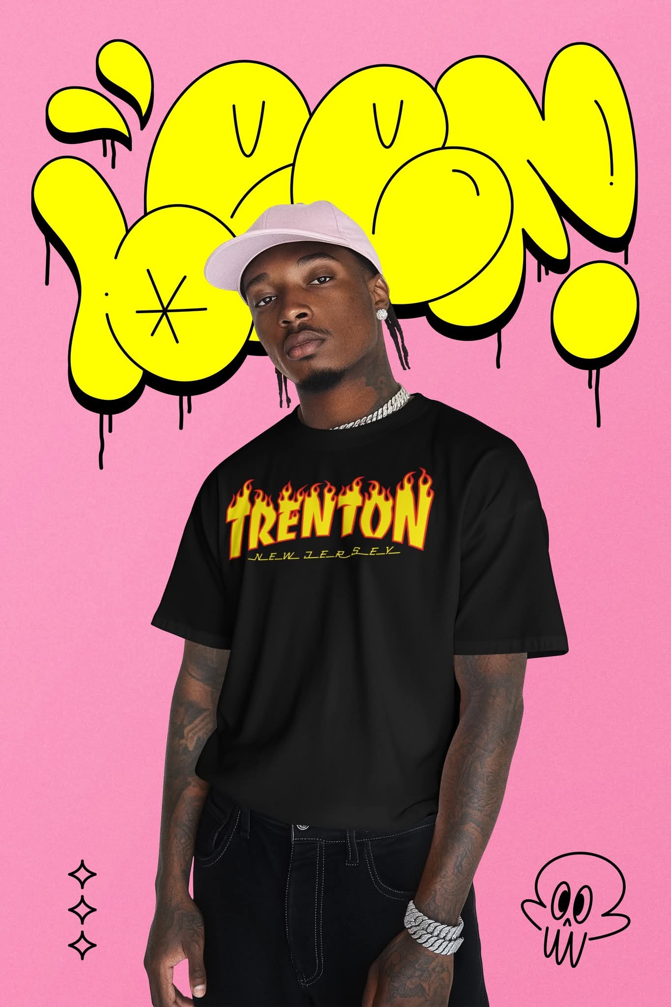 Trenton Flaming Tee