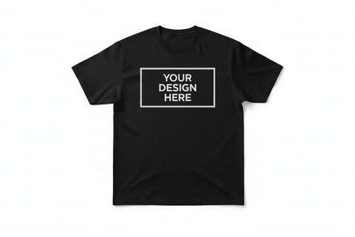 Your Design Here T-Shirt Mockup